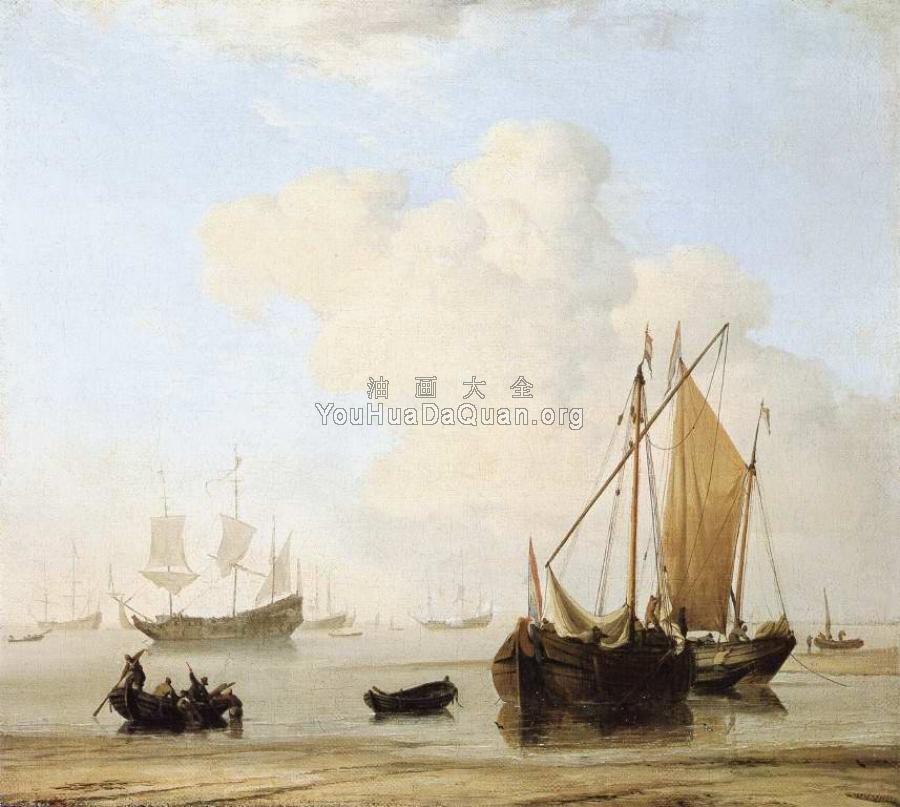 A Calm - 小威廉·凡·德·维尔德